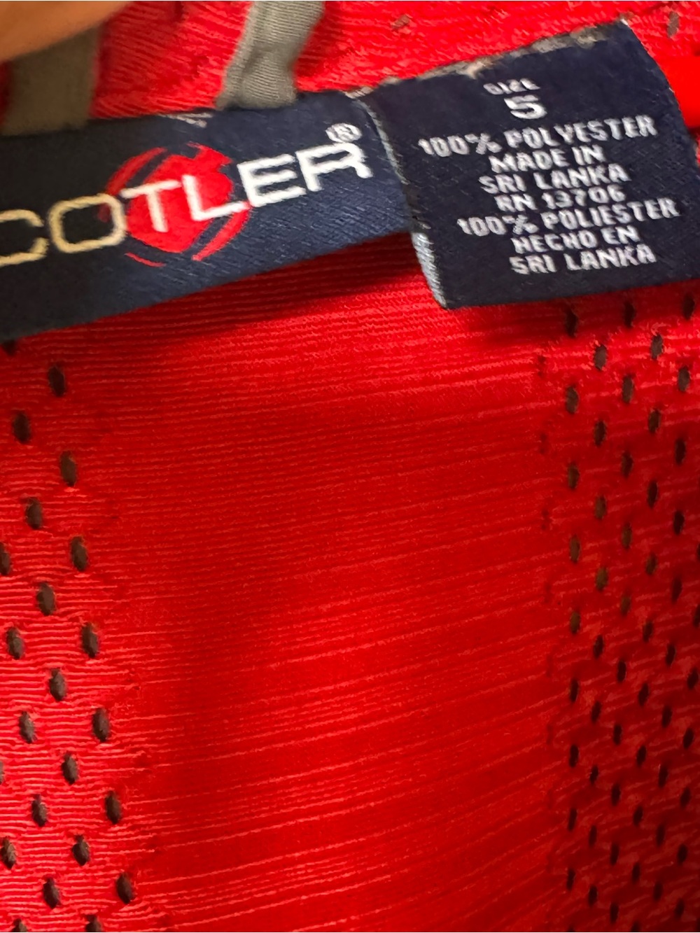Cotler Hoop Basketball Performance Systems Kids' Gray Hooded Windbreaker Jacket - Picture 7 of 7